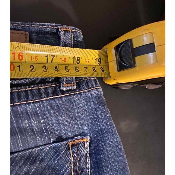 BKE Ryan Straight Jeans Mens 36L 32" Blue Denim Pants - Picture 5 of 8